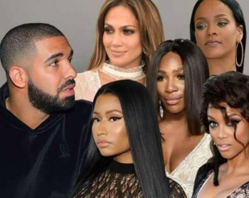 Raemiah Julianna brother Drake with the ladies he had dated.